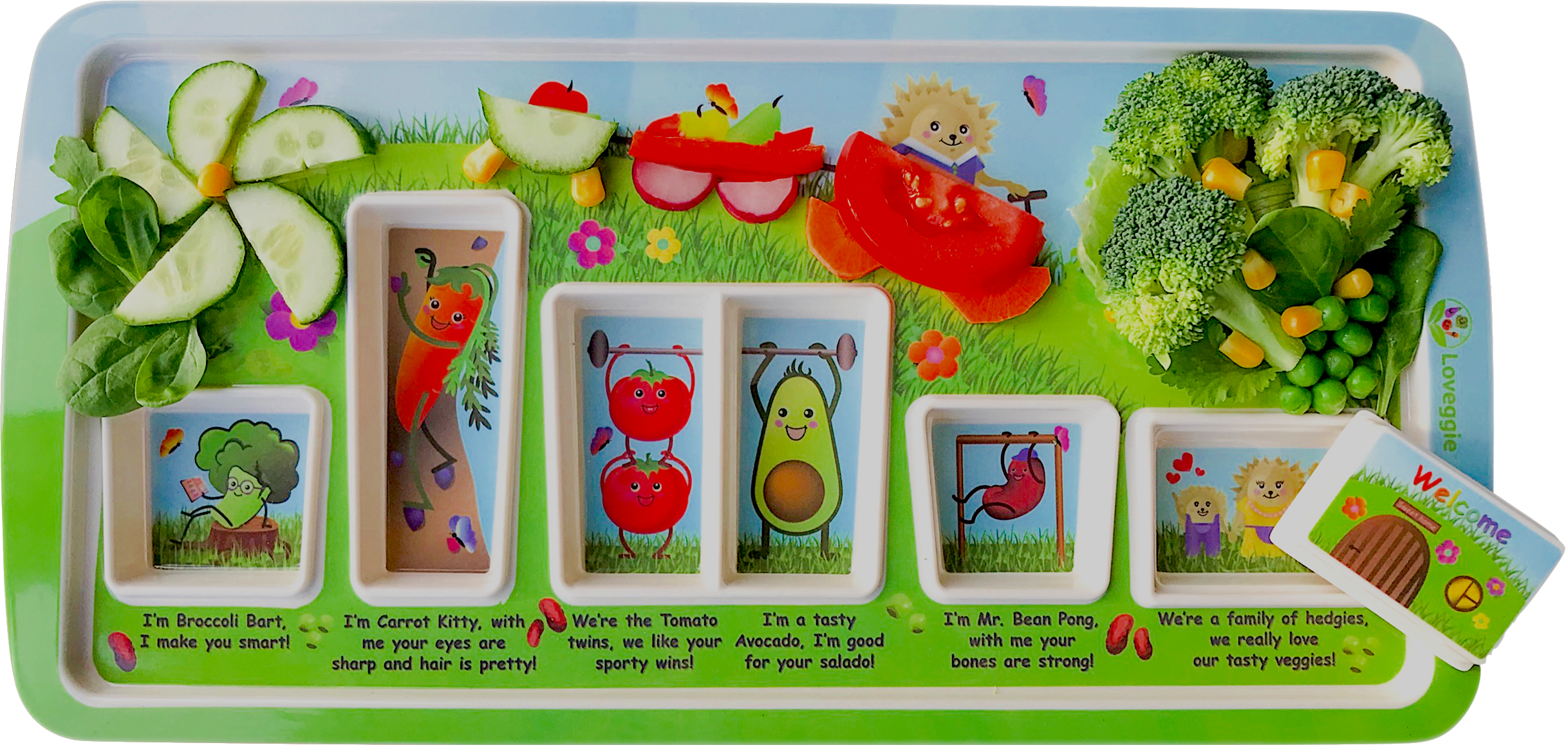 Green Magic Forest Loveggie Tray