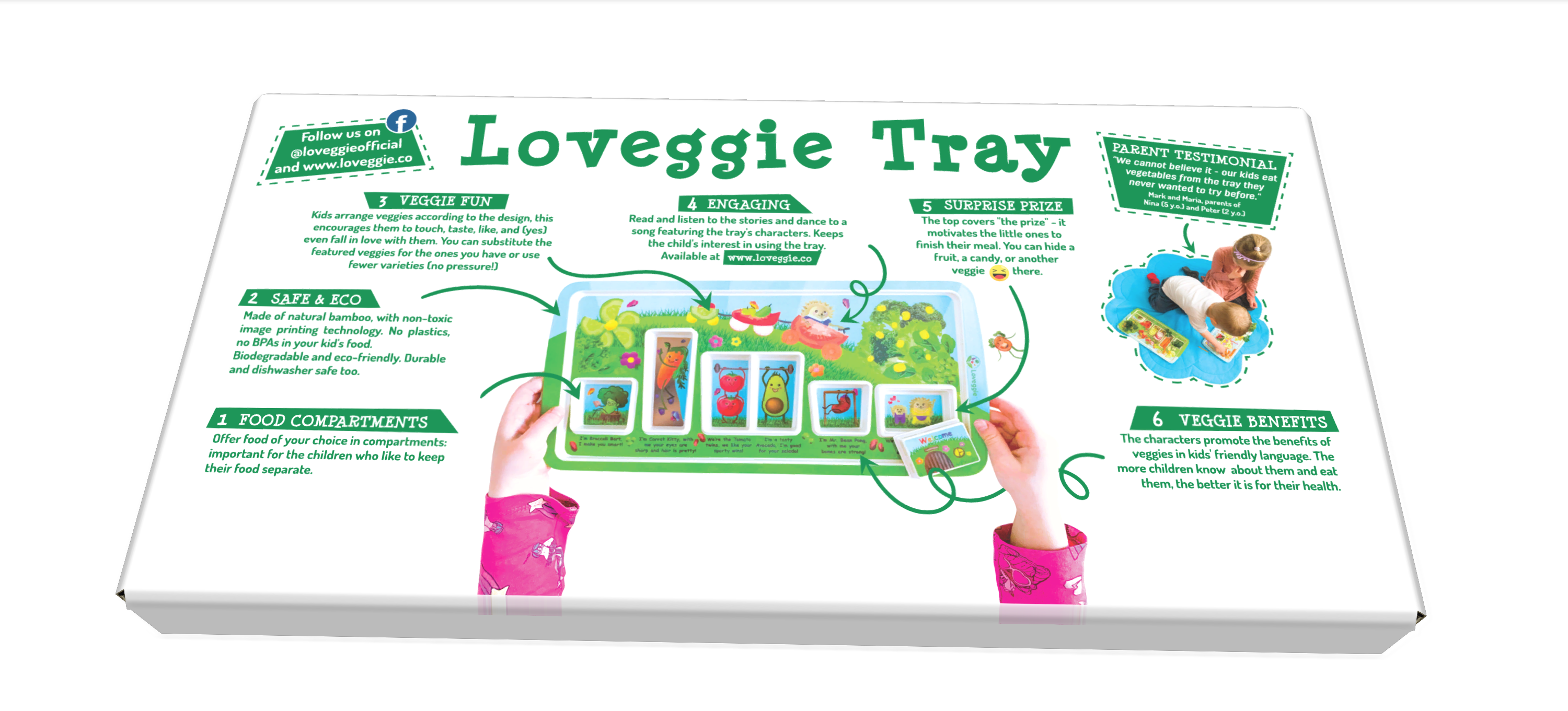 Green Magic Forest Loveggie Tray